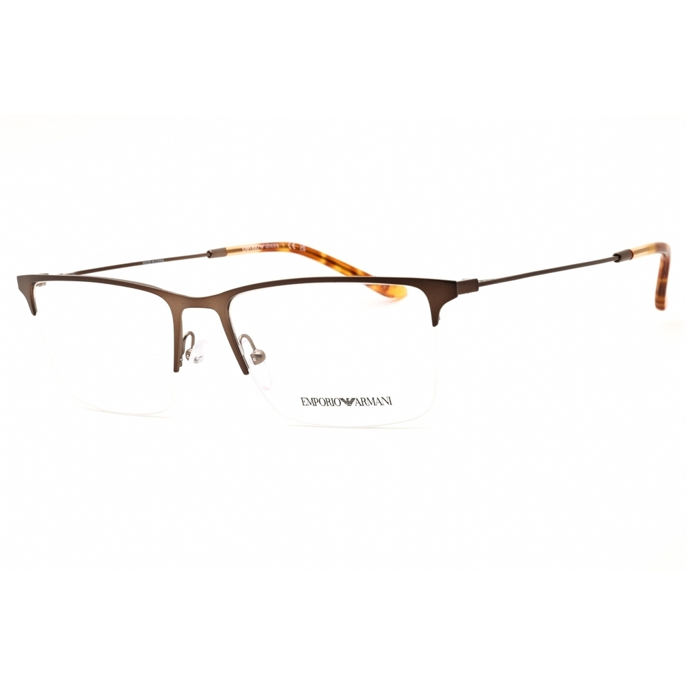 Emporio Armani EA1171 Eyeglasses Brown Metal Rectangle